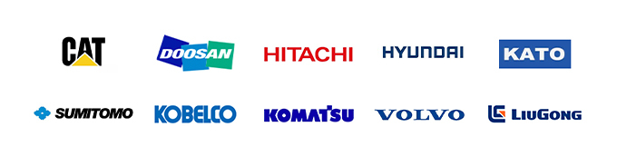 掘削機の小屋KATOガラスの左ドアのより低い位置NO.3 OEM 0