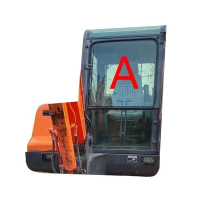 位置Aの風防ガラスの上のDX60-9 DX60Wの掘削機のタクシーのガラス前部