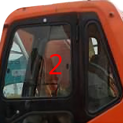 DH215-9 DOOSANガラスの緑の左のまっすぐな側面の位置NO.2