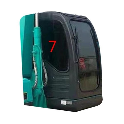 KOBELCOの掘削機の小屋の坑夫のガラス取り替えの風防ガラス大きい緩和されたガラス