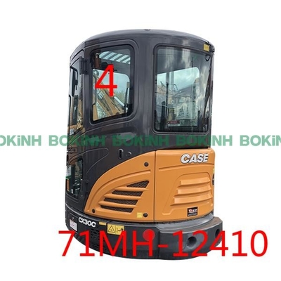 71MH-12410ヒュンダイの前部ガラス窓の左ドアの後部位置NO.4はガラスを和らげた
